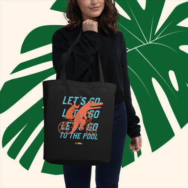 Tote Bag Let's go to the pool